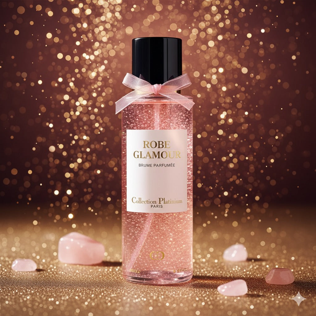 Robe Glamour – Brume Parfumée 250 ml – Collection Platinium